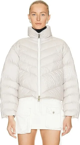 Moncler Vonnes Jacket in Light Grey