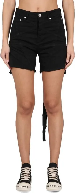 Rick Owens DRKSHDW Denim Bermuda Shorts