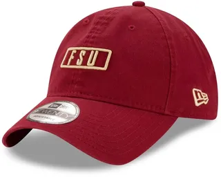 Men's New Era Garnet Florida State Seminoles Simplicity 9Twenty Adjustable Hat