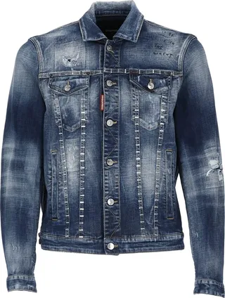 Stapled Denim Jacket