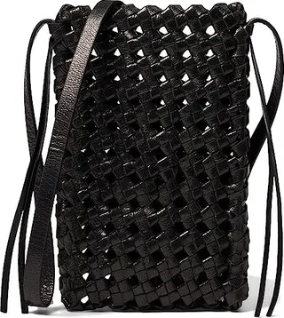 AllSaints Dominique Phone Holder (Black) Cross Body Handbags