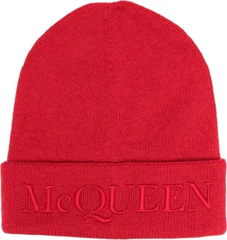 Logo-Embroidered Knitted Hat