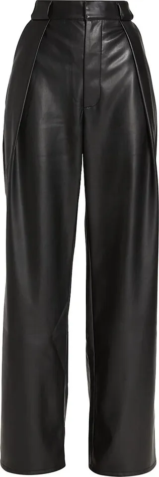 Tunnel Vision Faux Leather Pants