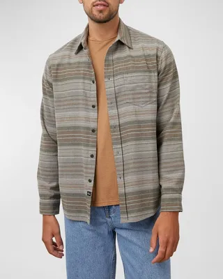 Men's Runson Striped Sport Shirt
