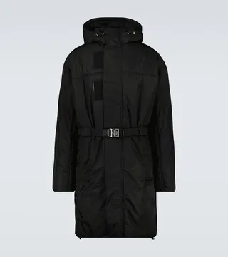 Hooded parka jacket