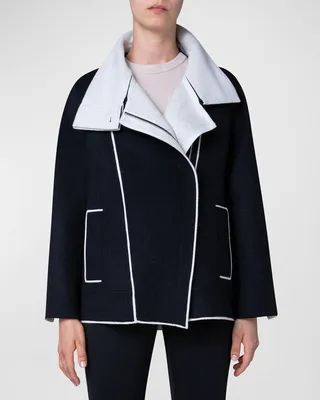 Milan Cashmere Double-Face Jacket