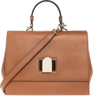 Furla Emma Logo Engraved Tote Bag