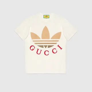 adidas x Gucci cotton jersey T-shirt