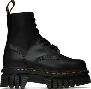 Dr. Martens Black Audrick 8-Eye Boots