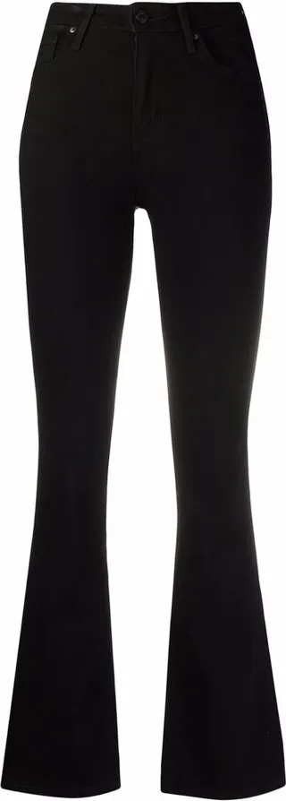 High-Rise Bootcut Jeans