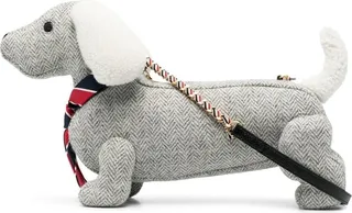 Herringbone Harris tweed Hector bag