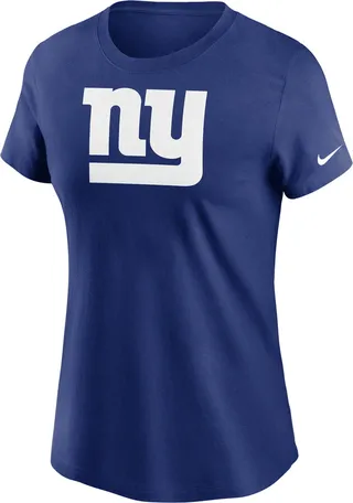 Nike Women's Logo Essential (NFL New York Giants) T-Shirt in Blue