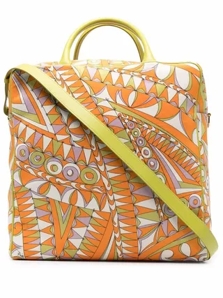 Bandierine print tote bag