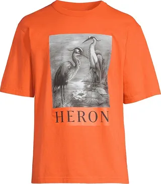 Heron Logo Crewneck T-Shirt