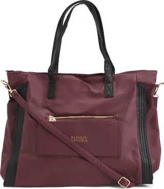 Leather Rose Weekender