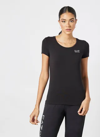 Contrast Logo T-Shirt