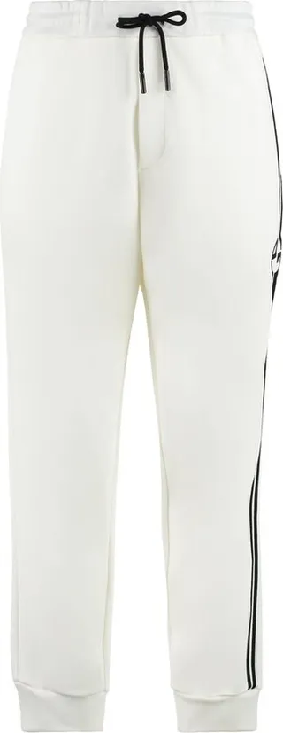 Giorgio Armani Logo Embroidered Drawstring Track Pants