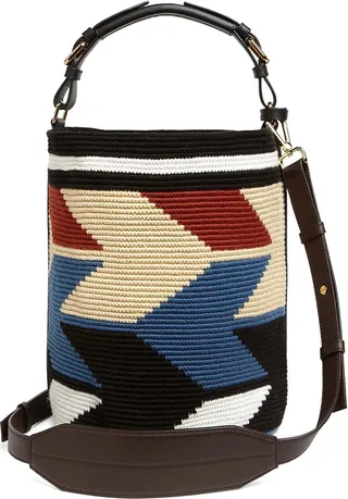 Arrow cylinder midi bag