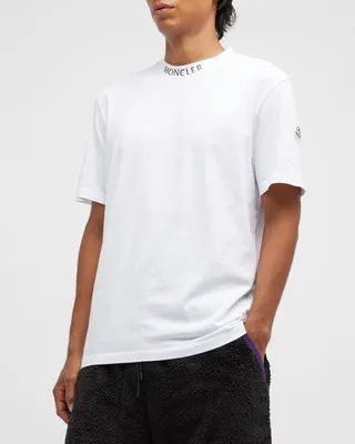 Men's Logo-Neck T-Shirt