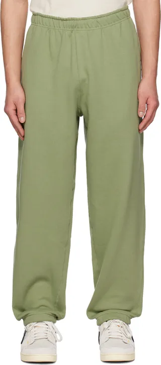Nike Green Solo Swoosh Sweatpants