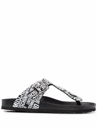 Logo Print Flip-Flops