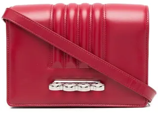 Four Ring quilted shoulder bag