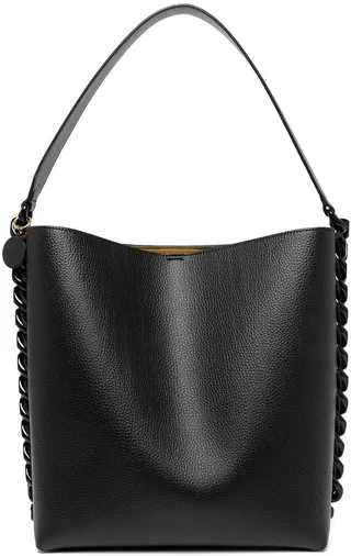 Large Chain-Link Trim Tote Bag