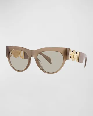 Medusa Acetate Cat-Eye Sunglasses