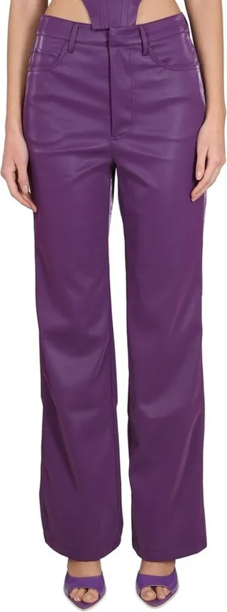 ROTATE Straight Leg High-Rise Pants