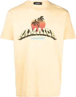 graphic-print short-sleeve T-shirt