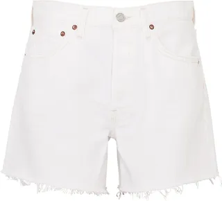Agolde Parker Distressed Denim Shorts