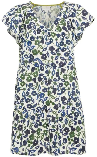 Ivy floral cotton minidress