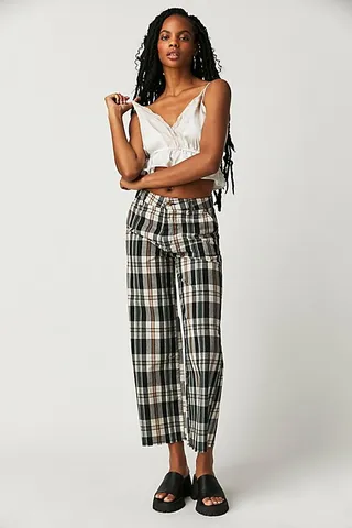 Brixton Victory Wide-Leg Pants by Brixton at Free People