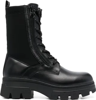 Chunky Lace-Up Combat Boots