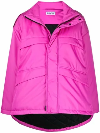 C Shape parka coat