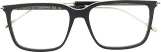 Square-Frame Optical Glasses