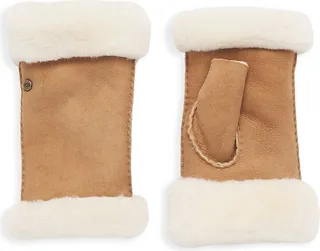 Sheepskin Fingerless Gloves