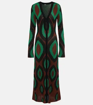 Crochet maxi dress