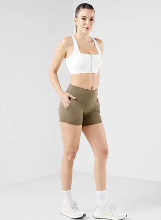 High Waist Contour Seamless Shorts