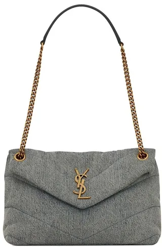 Logo Puffer Shoulder Bag