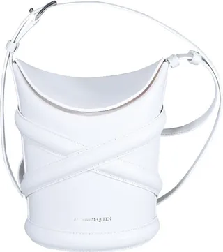 Alexander McQueen Logo Detailed Shoulder Bag
