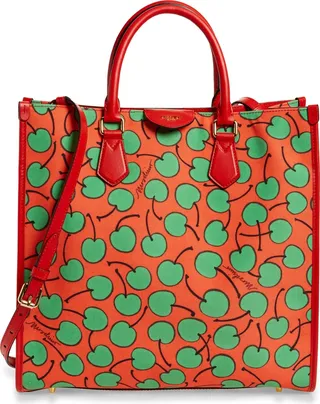 Cherry Print Tote