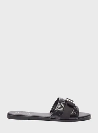 Single Strap Flat Sandals