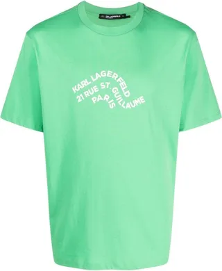 wave logo short-sleeve T-shirt