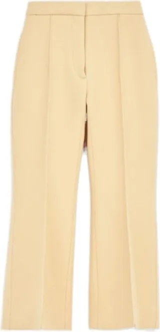 Jil Sander Flared Cropped Tailored Trousers