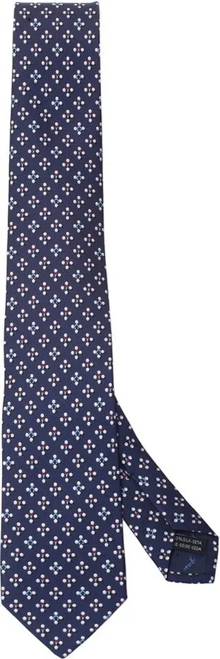 Salvatore Ferragamo Micro Pattern Printed Tie