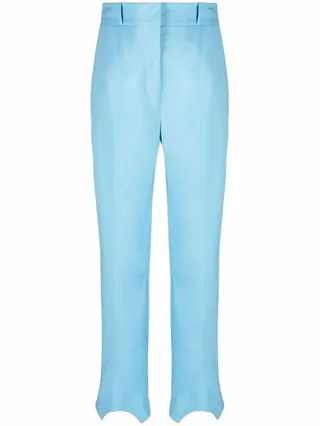 Straight-Leg Tailored Trousers