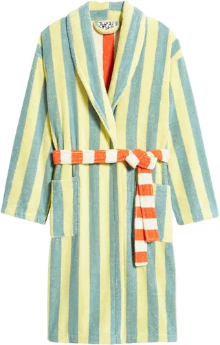 Stripe Cotton Bathrobe