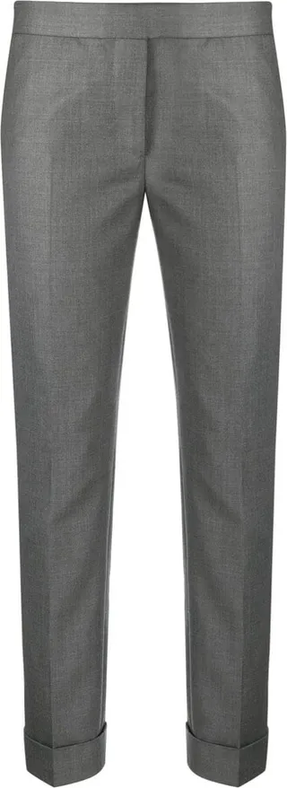 Cropped Tailored Trousers