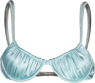 Twisted-Strap Bikini Top